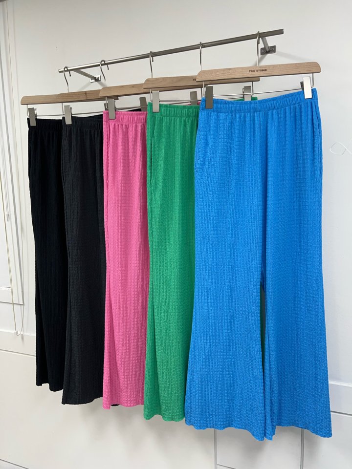 The Fine.b - Korean Women Fashion - #momslook - Wrinkle Bootcut Pants - 6
