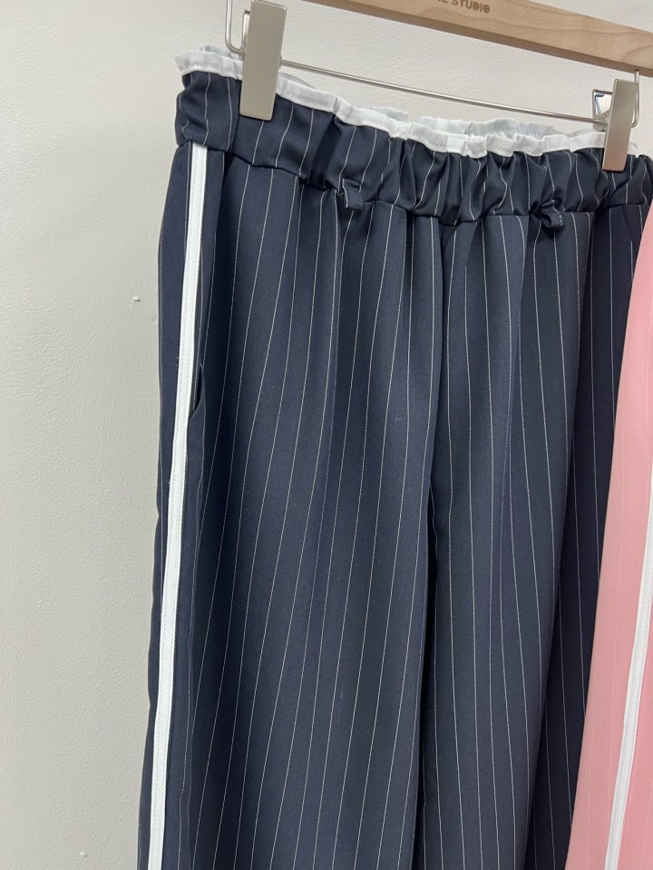 The Fine.b - Korean Women Fashion - #momslook - Mecca Stripe Slacks - 10