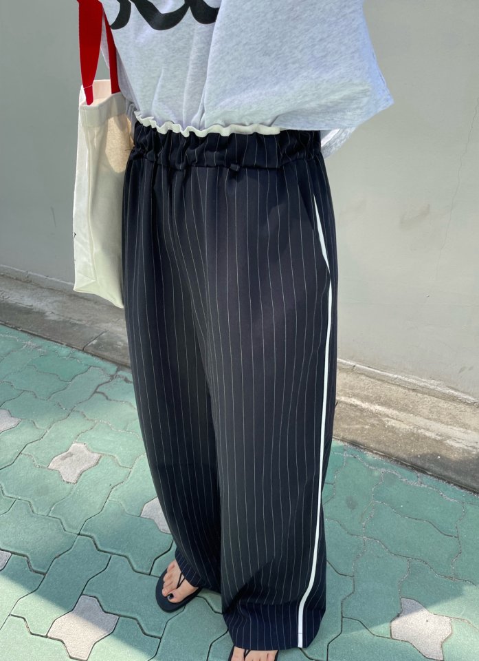 The Fine.b - Korean Women Fashion - #momslook - Mecca Stripe Slacks - 2