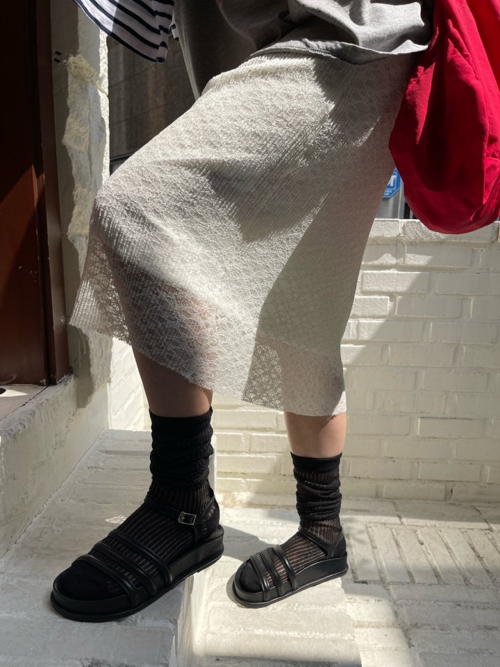 The Fine.b - Korean Women Fashion - #momslook - Tangle Pleated Skirt - 9
