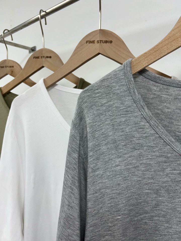 The Fine.b - Korean Women Fashion - #momslook - Cooling Short Sleeve Tee - 3