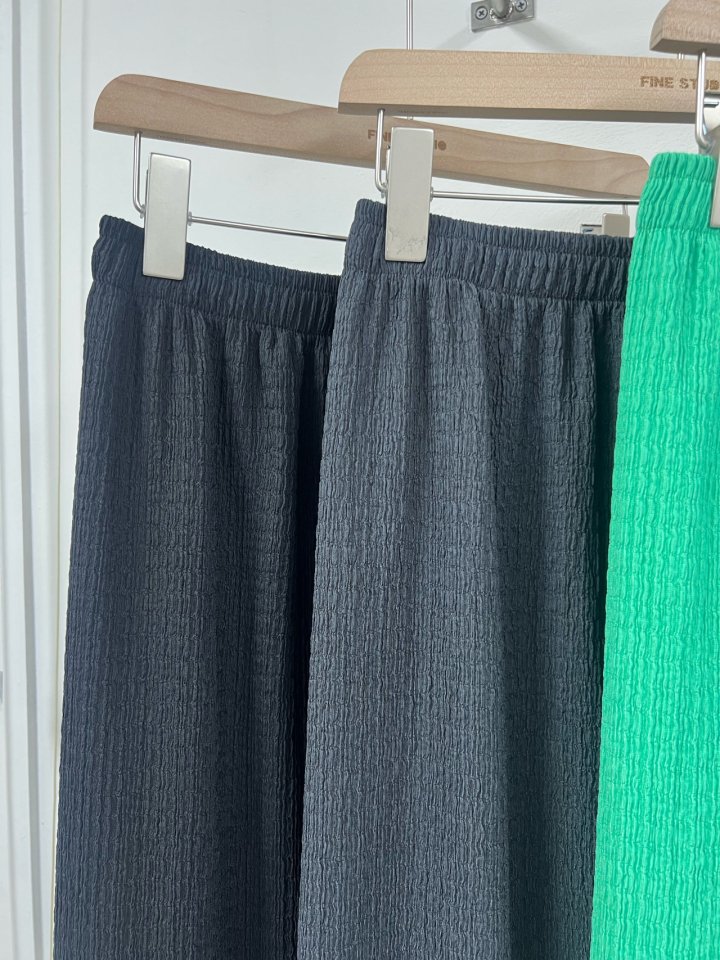 The Fine.b - Korean Women Fashion - #romanticstyle - Wrinkle Long Skirt - 5