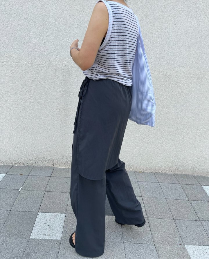 The Fine.b - Korean Women Fashion - #thatsdarling - Wrap Slacks