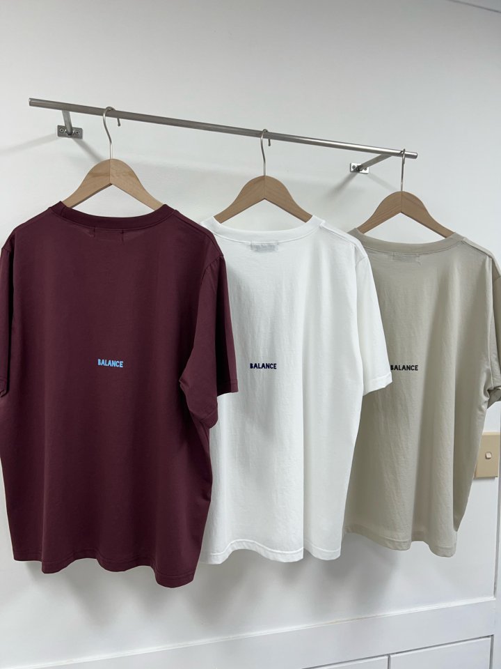 The Fine.b - Korean Women Fashion - #thelittlethings - Balance Half Tee - 10
