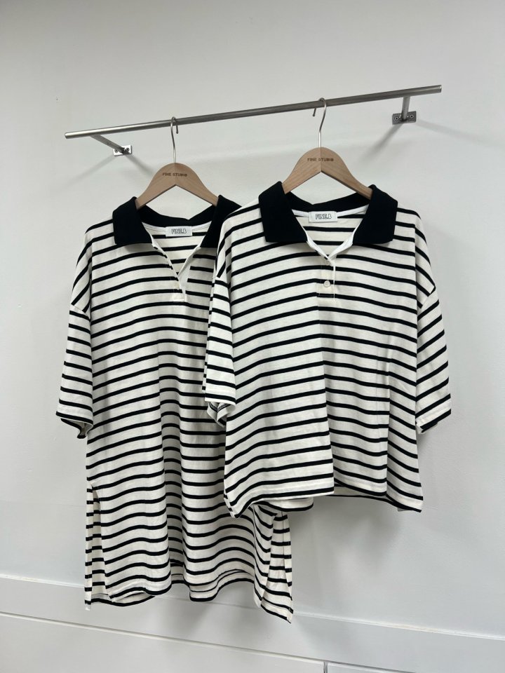 The Fine.b - Korean Women Fashion - #thelittlethings - Joy Collar Tee - 7