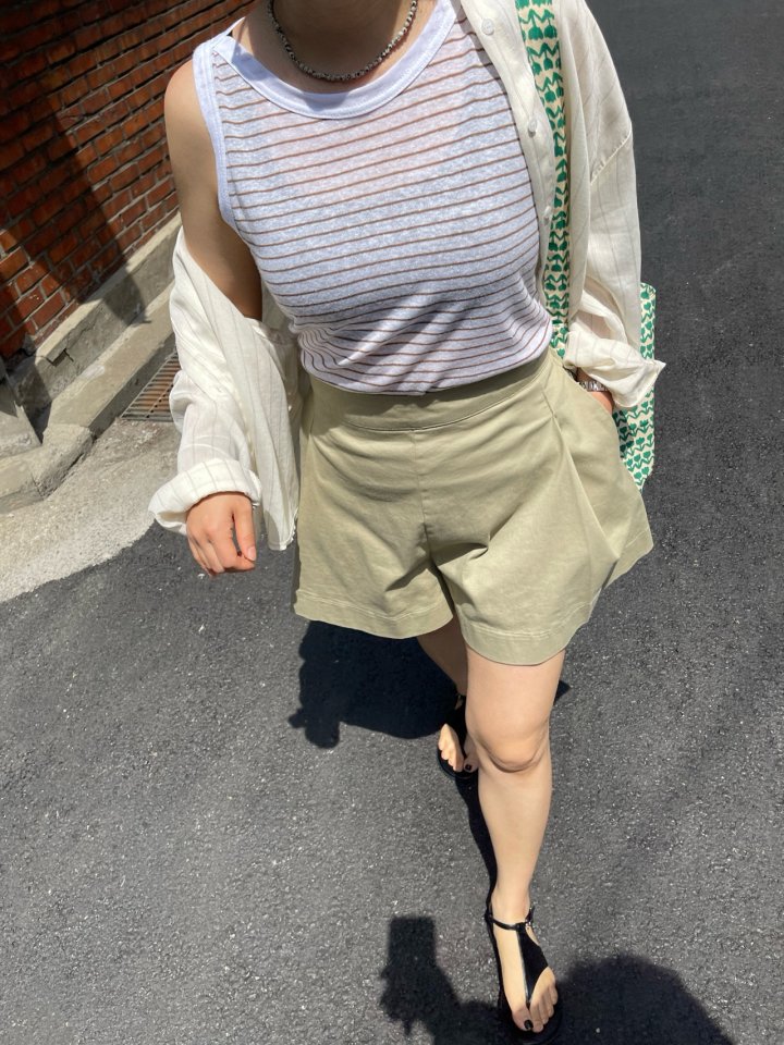 The Fine.b - Korean Women Fashion - #thelittlethings - Hive Half Pants - 3