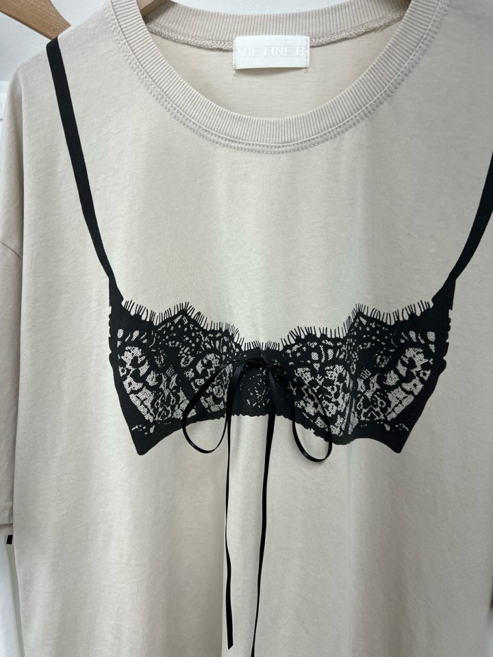 The Fine.b - Korean Women Fashion - #womensfashion - Lingerie Half Tee - 11