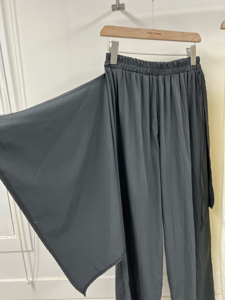 The Fine.b - Korean Women Fashion - #womensfashion - Wrap Slacks - 12