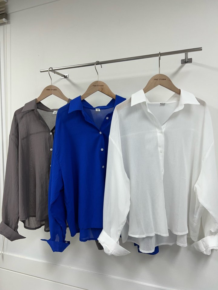 The Fine.b - Korean Women Fashion - #womensfashion - Gauze Shirt - 11