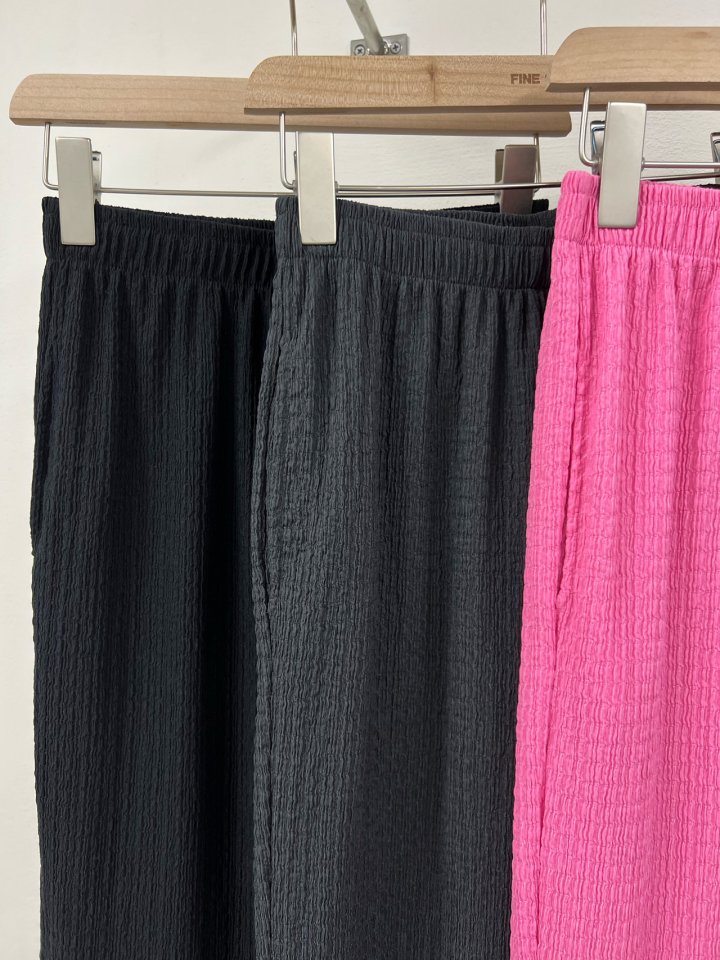 The Fine.b - Korean Women Fashion - #womensfashion - Wrinkle Bootcut Pants - 5