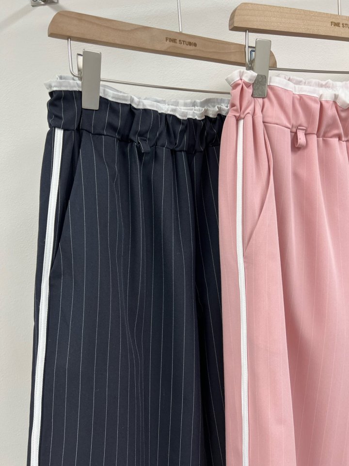The Fine.b - Korean Women Fashion - #womensfashion - Mecca Stripe Slacks - 11