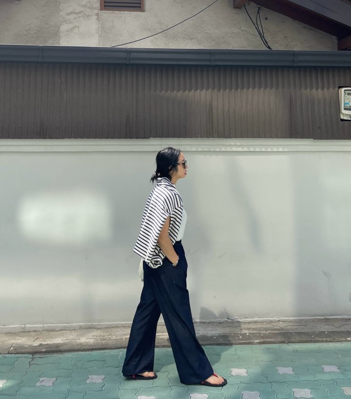 The Fine.b - Korean Women Fashion - #momslook - Tencel Denim Pants - 4
