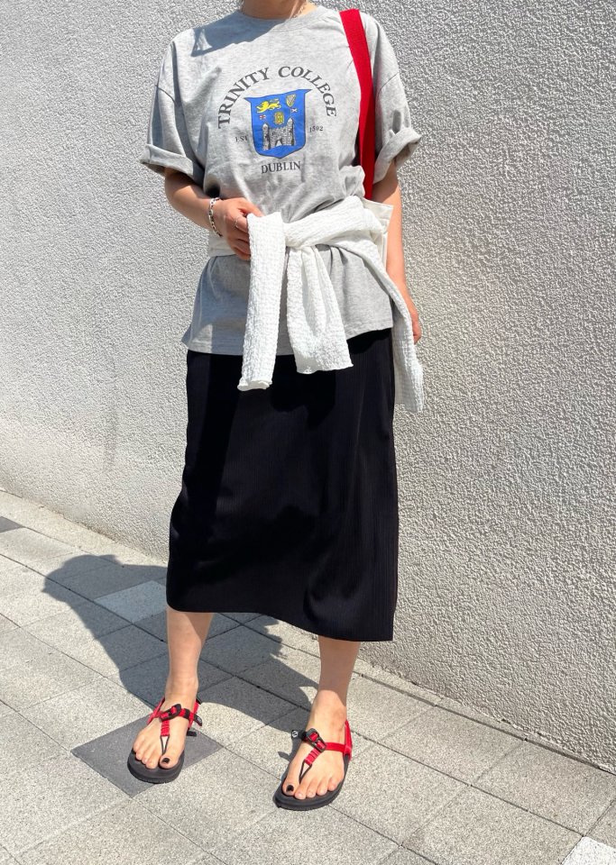 The Fine.b - Korean Women Fashion - #womensfashion - Castle Half Tee - 3