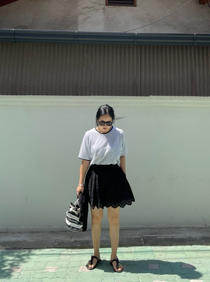 The Fine.b - Korean Women Fashion - #womensfashion - Punching Lace Half Pants - 5