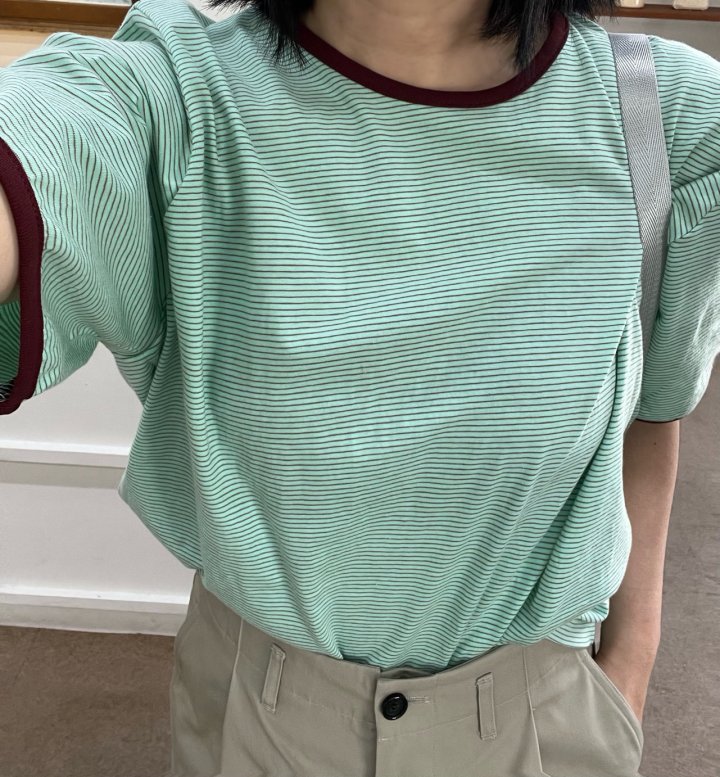 The Fine.b - Korean Women Fashion - #womensfashion - Pippi Short Sleeve Tee