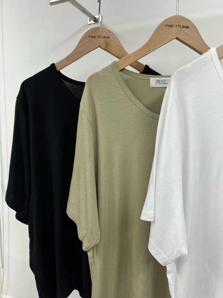 The Fine.b - Korean Women Fashion - #momslook - Cooling Short Sleeve Tee - 4