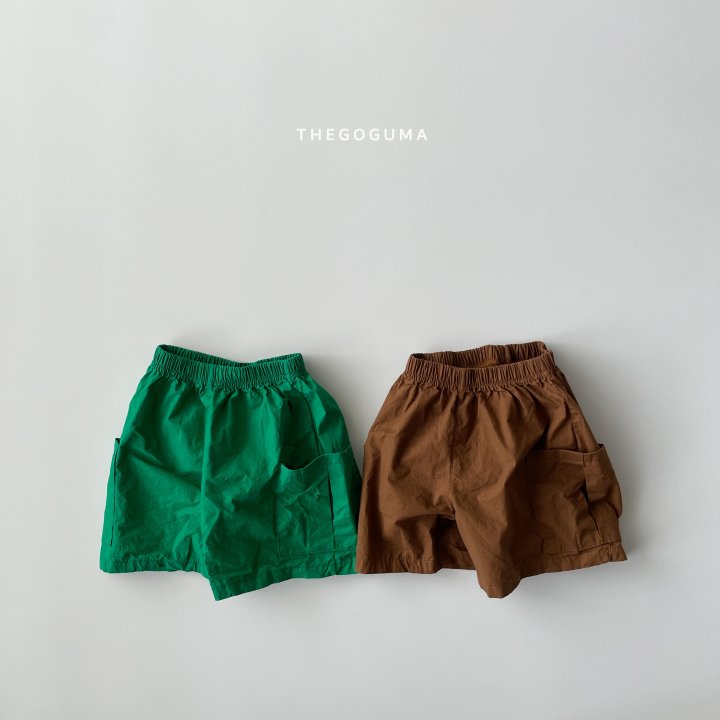 Thegoguma - Korean Children Fashion - #Kfashion4kids - Wide Pleated Pocket Pants - 8