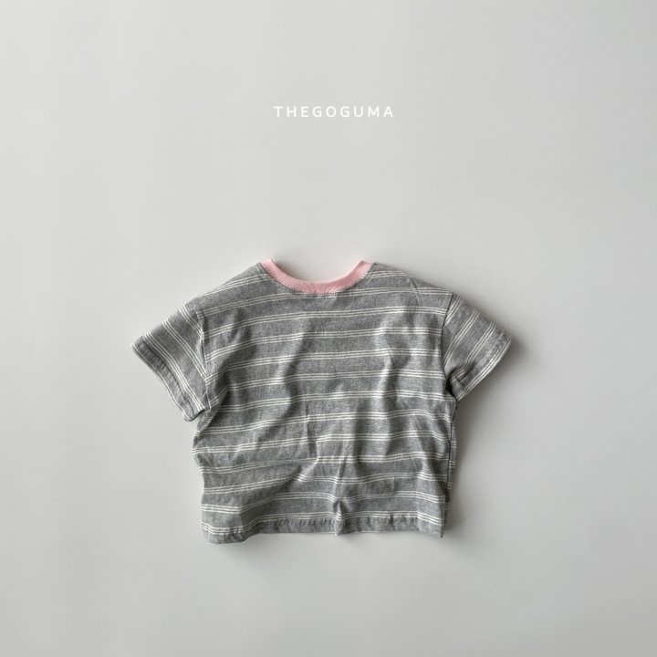 Thegoguma - Korean Children Fashion - #childofig - Triple Stripe Tee - 10