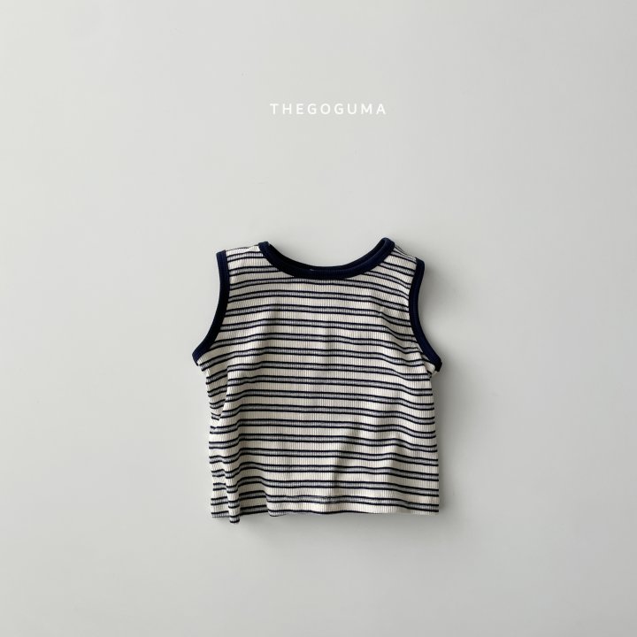 Thegoguma - Korean Children Fashion - #discoveringself - Crown Stripe Sleeveless - 6