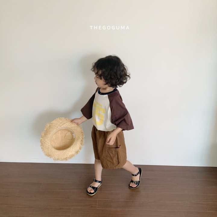 Thegoguma - Korean Children Fashion - #discoveringself - Wide Pleated Pocket Pants - 3