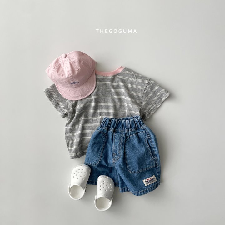 Thegoguma - Korean Children Fashion - #discoveringself - Denim D-Pocket Pants - 12