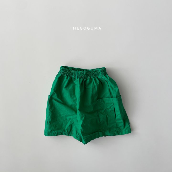 Thegoguma - Korean Children Fashion - #kidsshorts - Wide Pleated Pocket Pants - 5