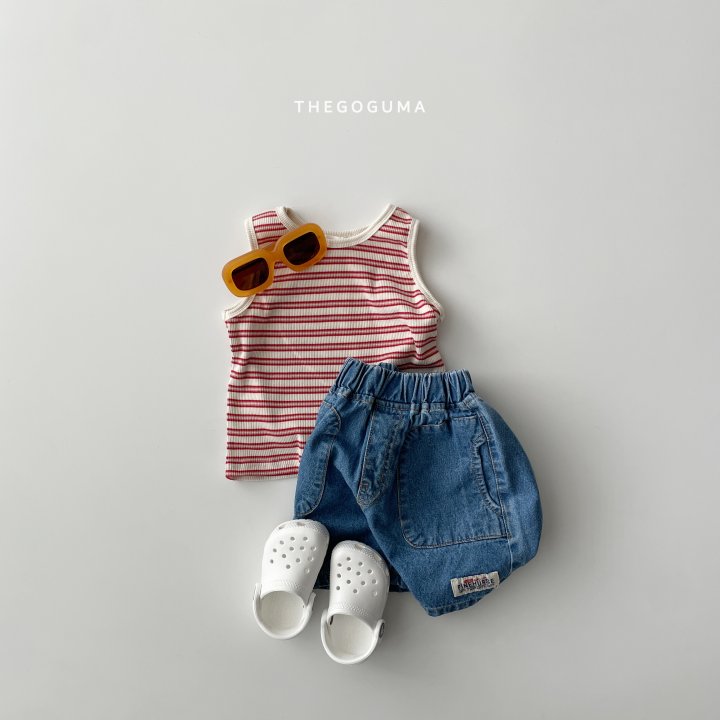 Thegoguma - Korean Children Fashion - #littlefashionista - Crown Stripe Sleeveless - 12