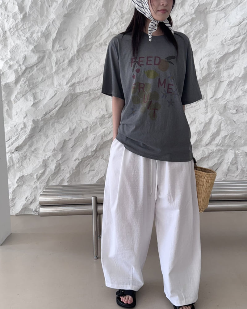 Theres - Korean Women Fashion - #womensfashion - Feed Tee - 4