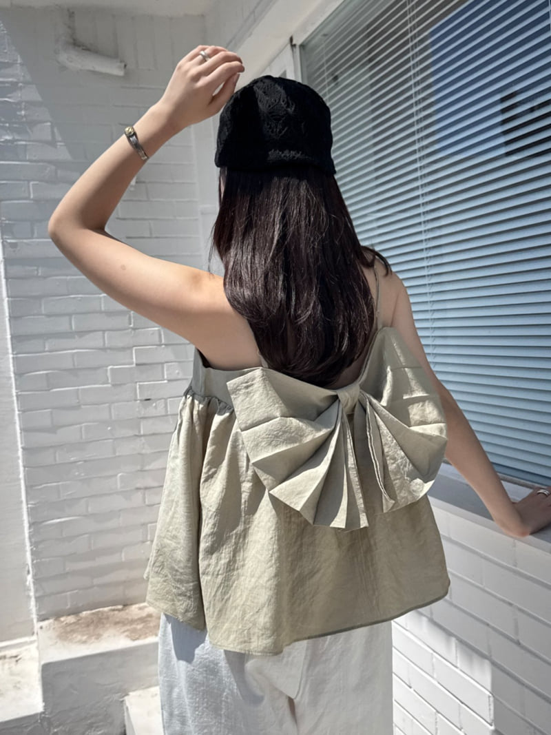 Theres - Korean Women Fashion - #momslook - Ribbon Blouse - 5