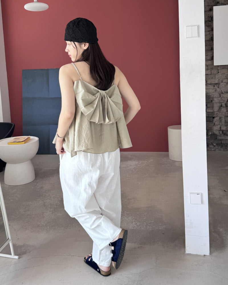 Theres - Korean Women Fashion - #momslook - Ribbon Blouse - 7