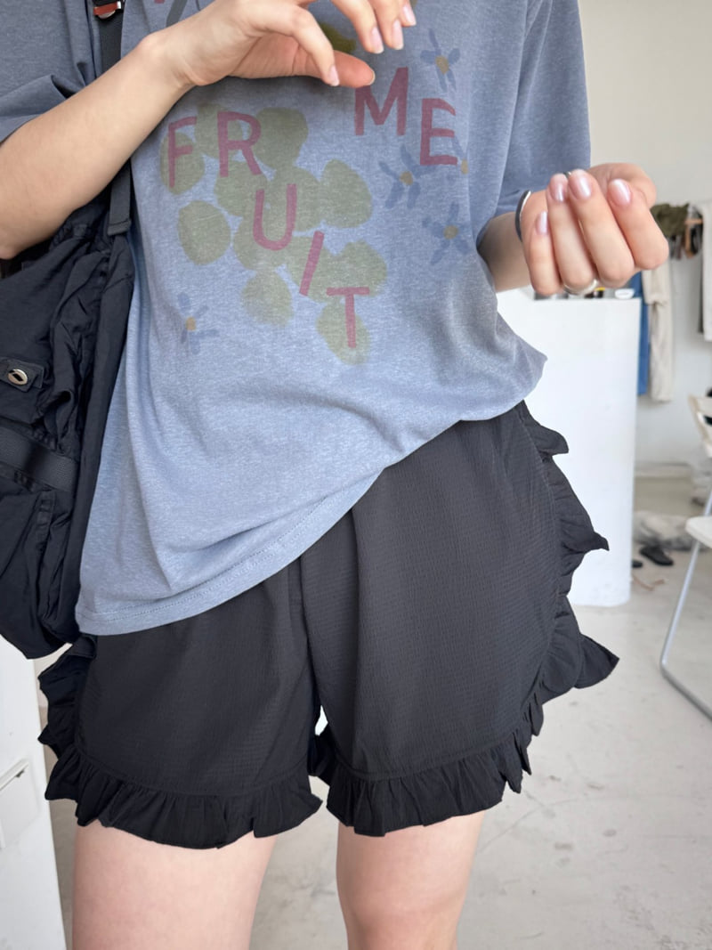 Theres - Korean Women Fashion - #momslook - Ruffle Pants - 6