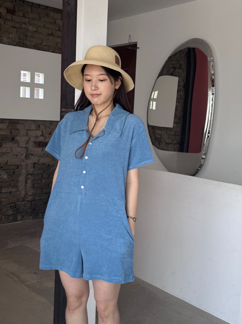 Theres - Korean Women Fashion - #momslook - Jerry Jumpsuit - 2