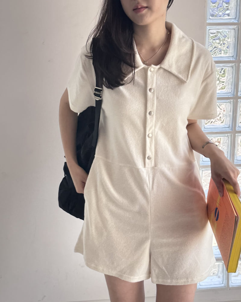 Theres - Korean Women Fashion - #momslook - Jerry Jumpsuit - 8