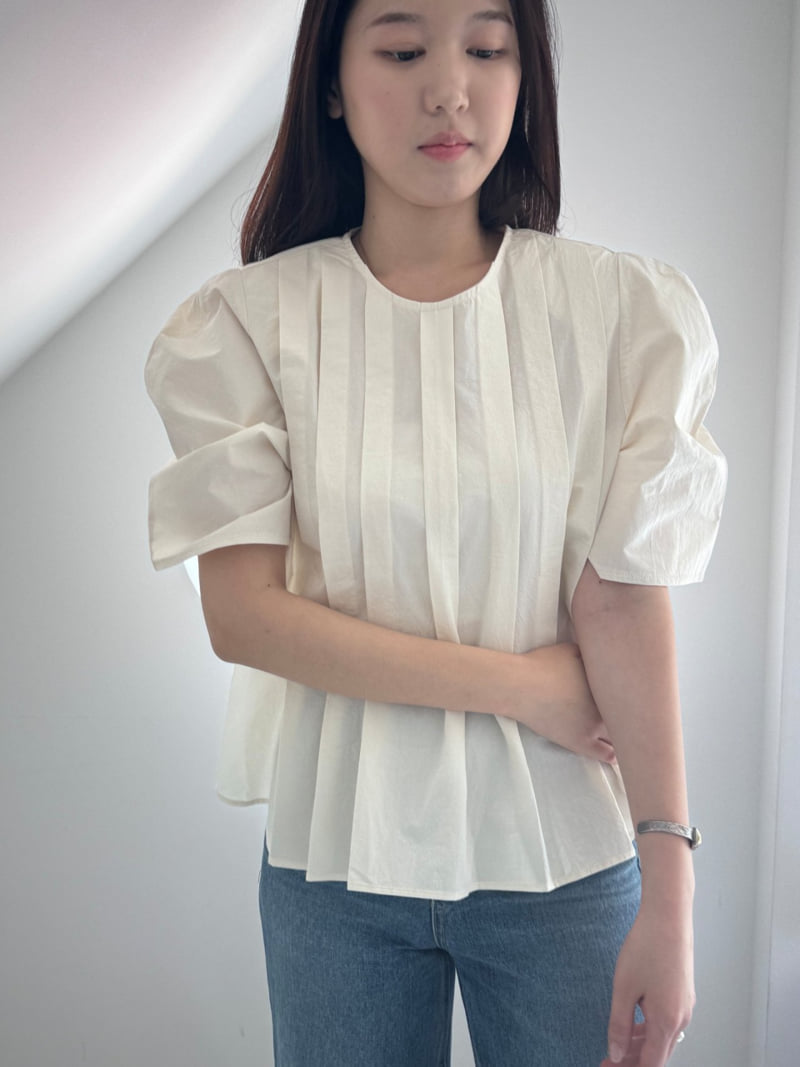 Theres - Korean Women Fashion - #momslook - Anna Blouse - 7