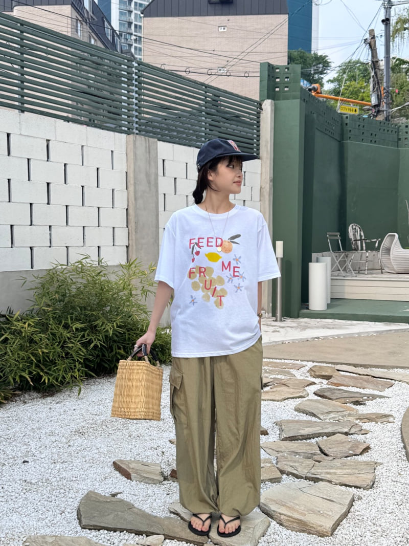 Theres - Korean Women Fashion - #womensfashion - Feed Tee - 5