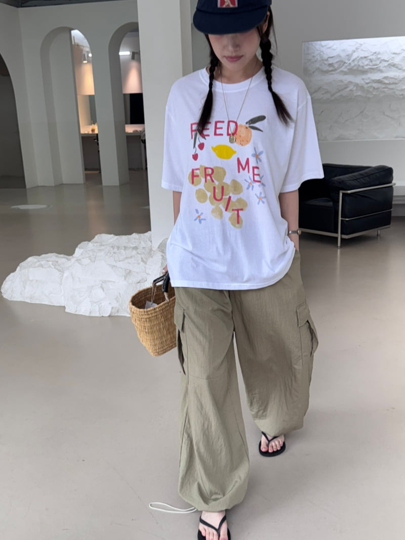 Theres - Korean Women Fashion - #womensfashion - Feed Tee - 7