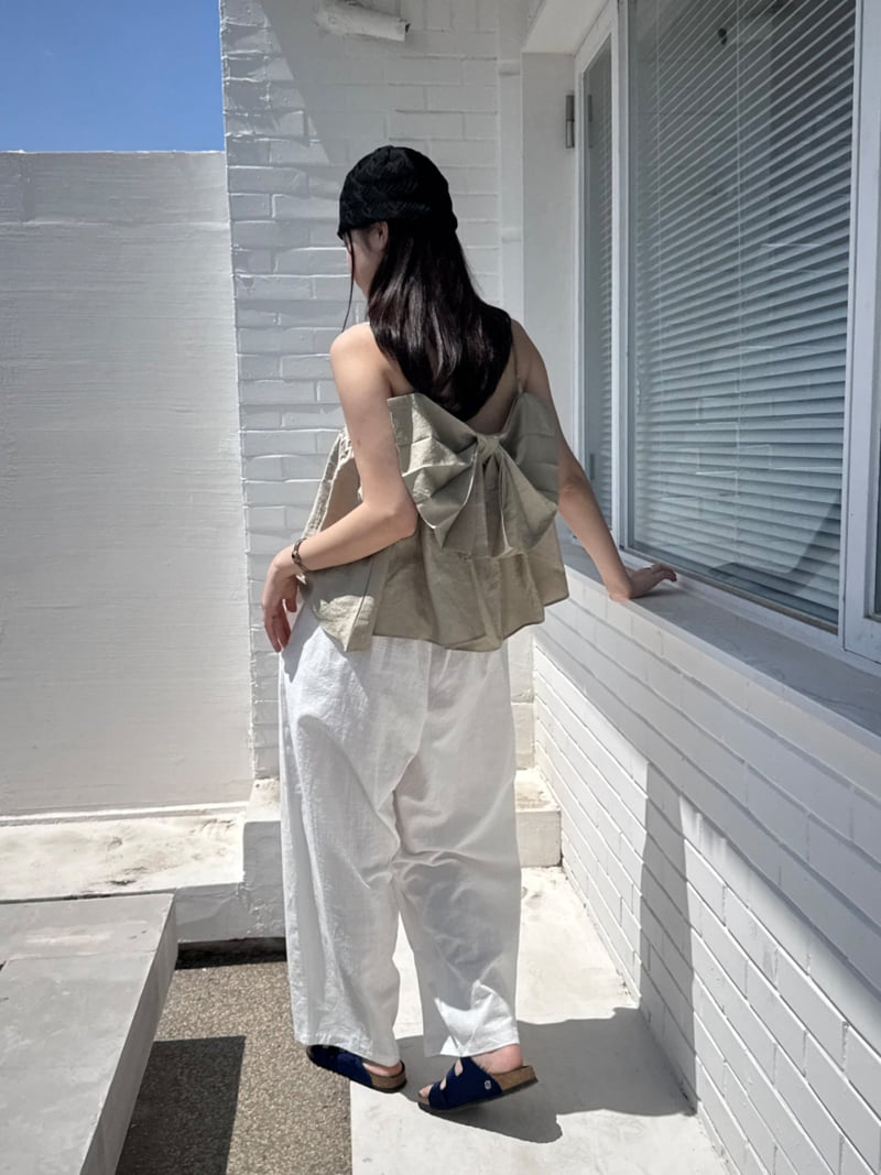 Theres - Korean Women Fashion - #womensfashion - Ribbon Blouse - 8