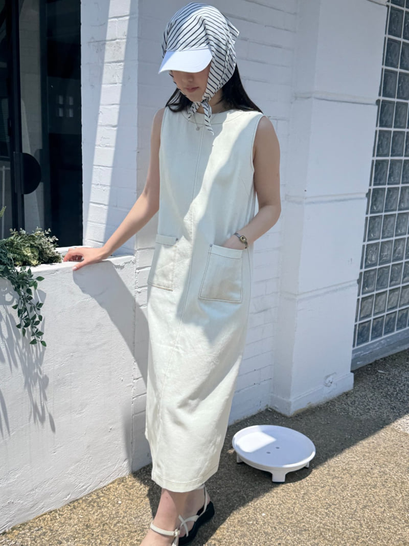 Theres - Korean Women Fashion - #womensfashion - Summer Denim One-piece - 2