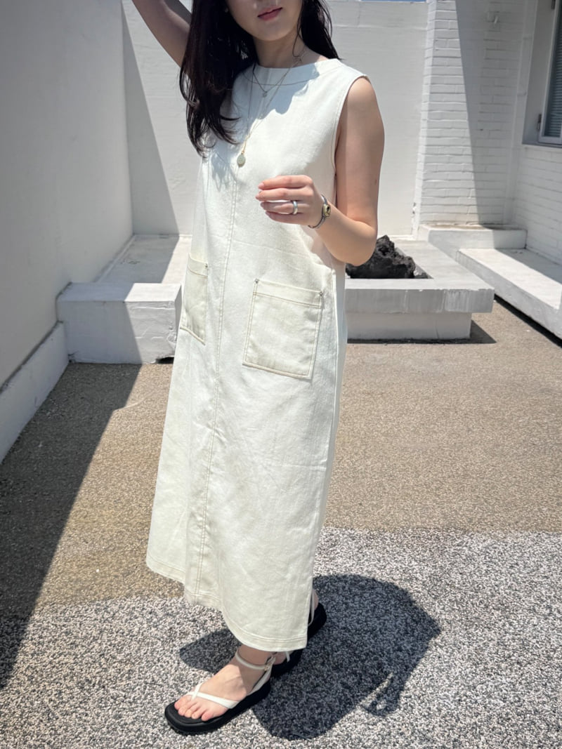 Theres - Korean Women Fashion - #womensfashion - Summer Denim One-piece - 8