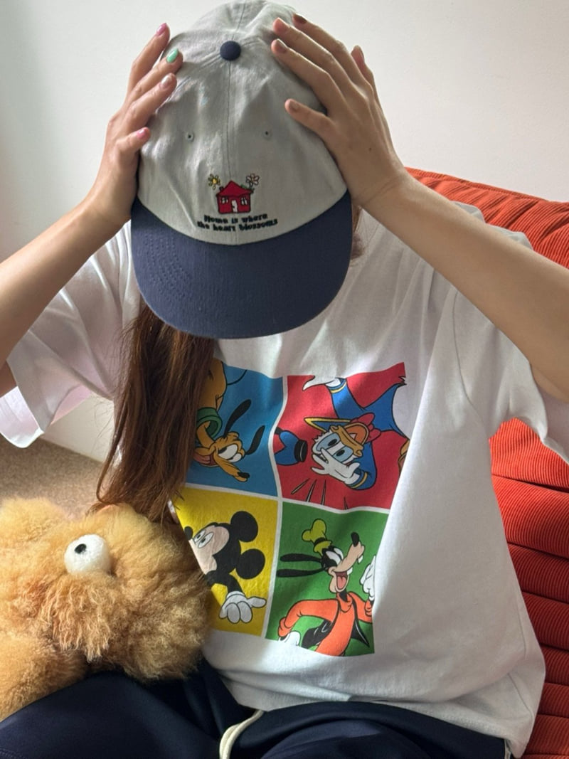 Toll - Korean Women Fashion - #momslook - Four-Cut M Tee - 2