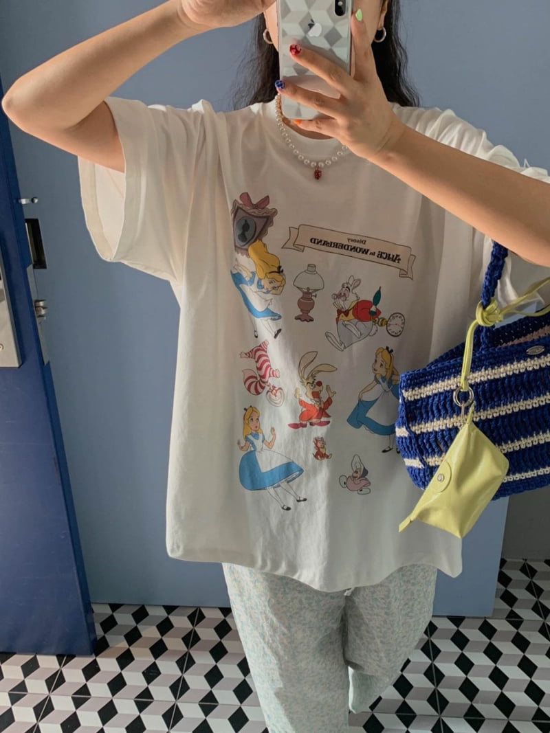 Toll - Korean Women Fashion - #momslook - Alice Tee - 5