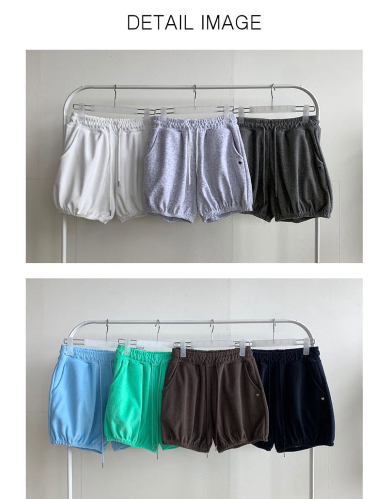 Toll - Korean Women Fashion - #momslook - Heart Rivet Pants - 6