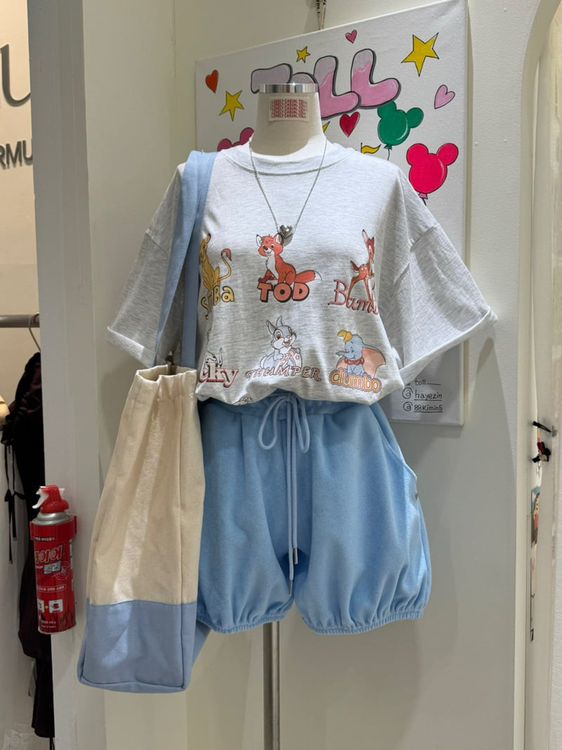 Toll - Korean Women Fashion - #womensfashion - D Pet Tee - 4