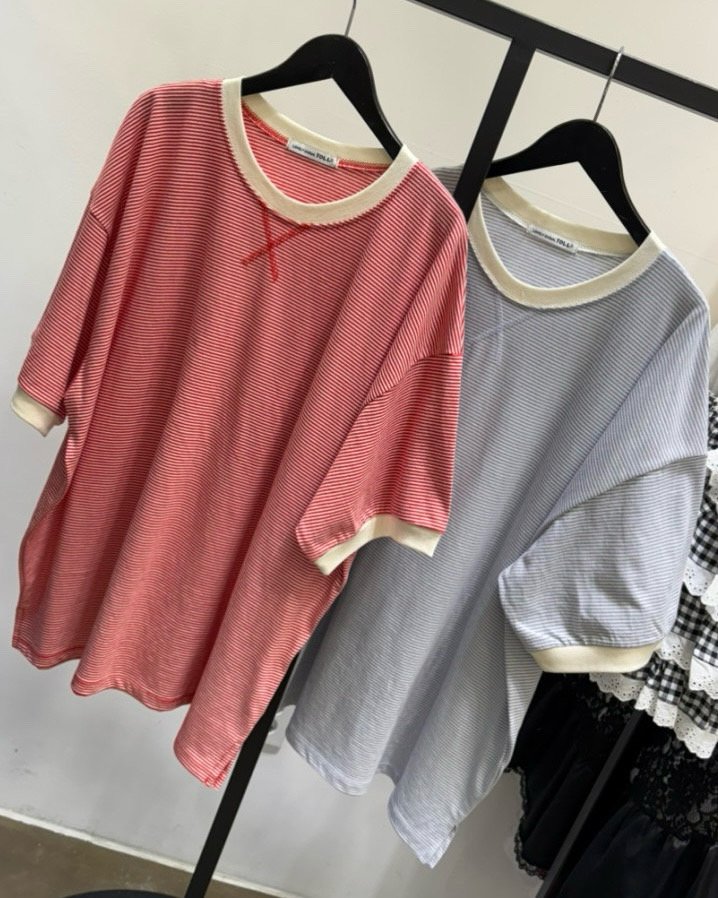 Toll - Korean Women Fashion - #momslook - Berry Darn Tee - 10