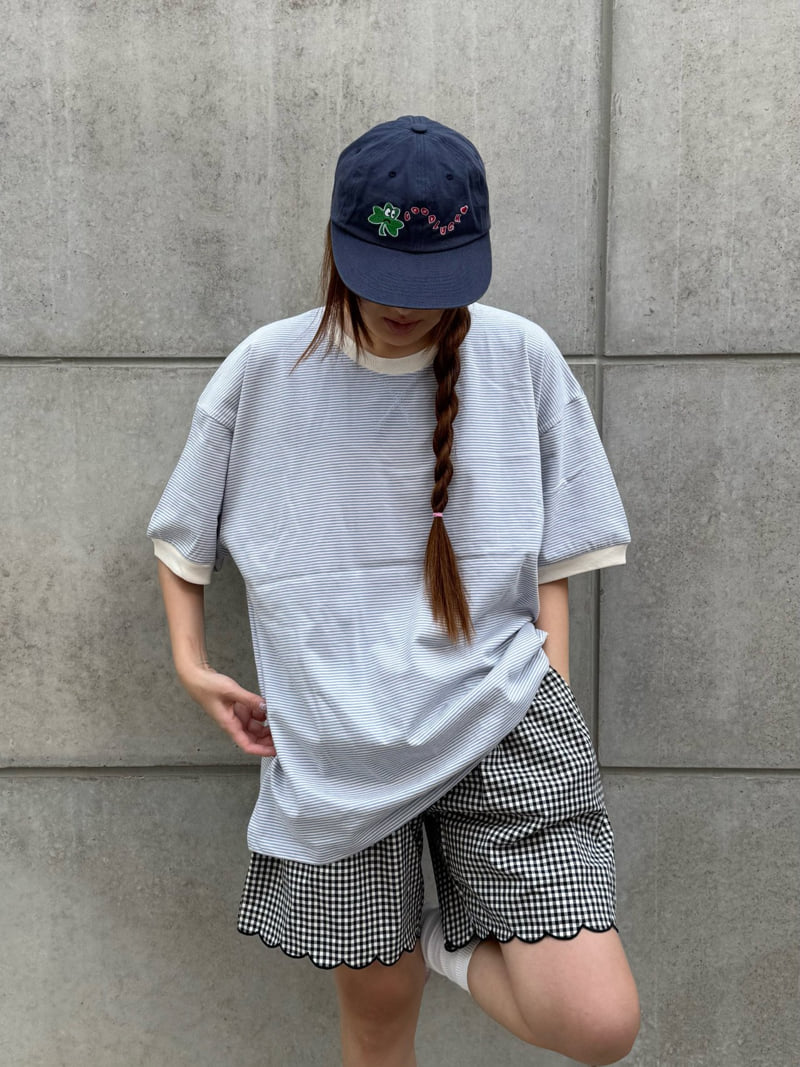 Toll - Korean Women Fashion - #momslook - Berry Darn Tee - 2