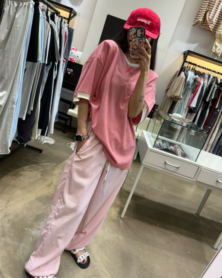 Toll - Korean Women Fashion - #momslook - Berry Darn Tee - 9