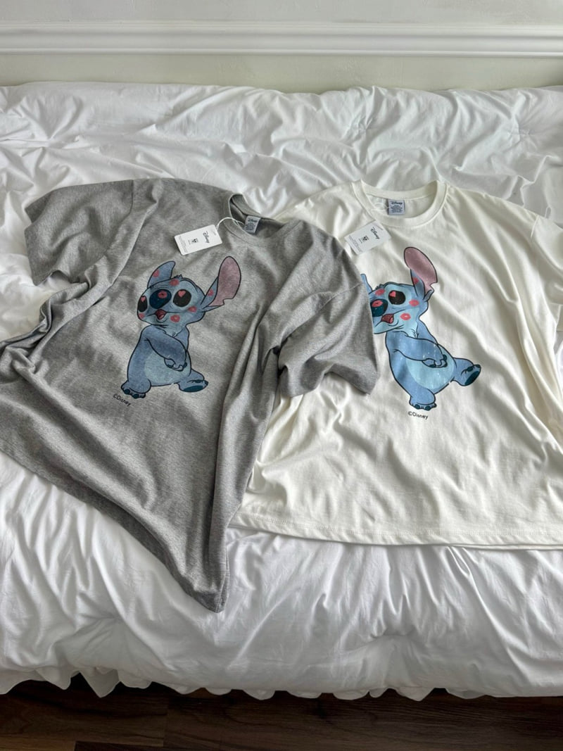 Toll - Korean Women Fashion - #momslook - Stitch Tee - 5