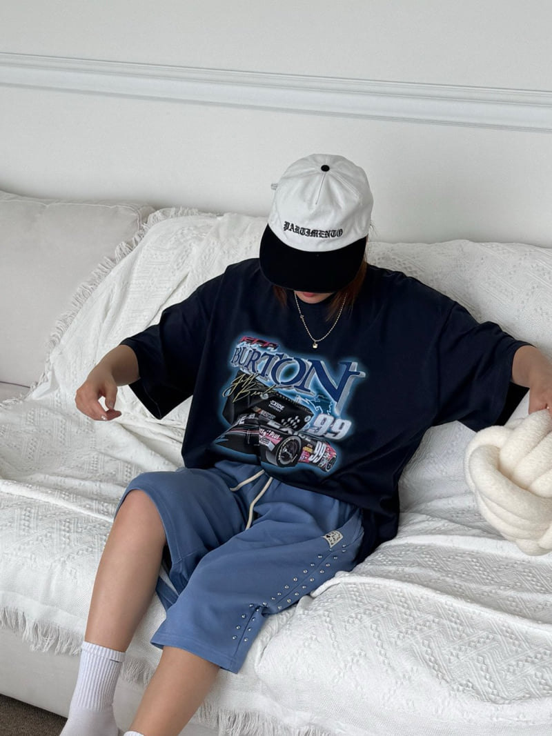 Toll - Korean Women Fashion - #momslook - Racer Tee - 3