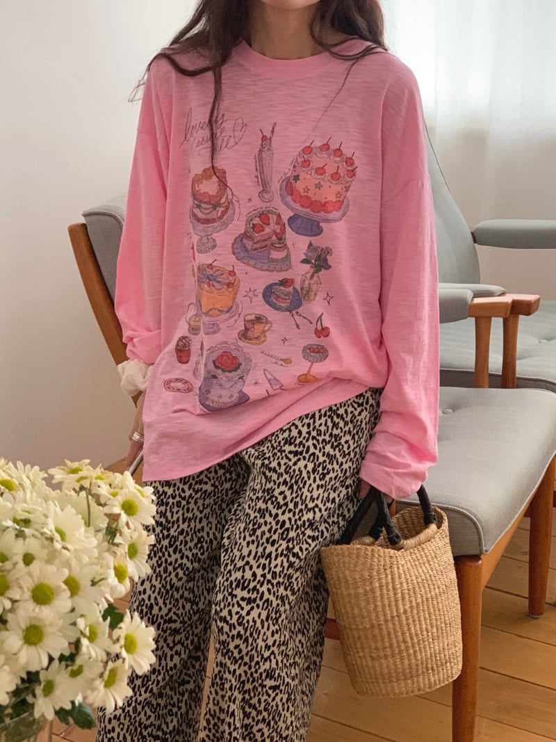 Toll - Korean Women Fashion - #momslook - Leopard Pleats Pants - 8