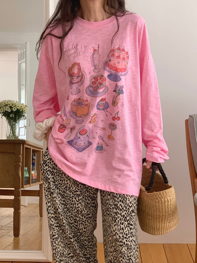 Toll - Korean Women Fashion - #momslook - Linen Cake Tee - 7